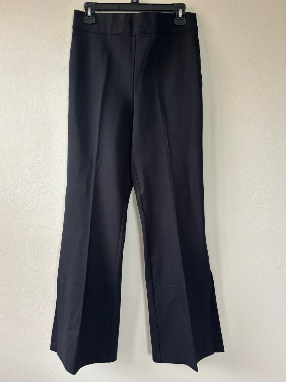 Spanx The Perfect Double Slit Pant Size Medium Black Dress Pants 20543R